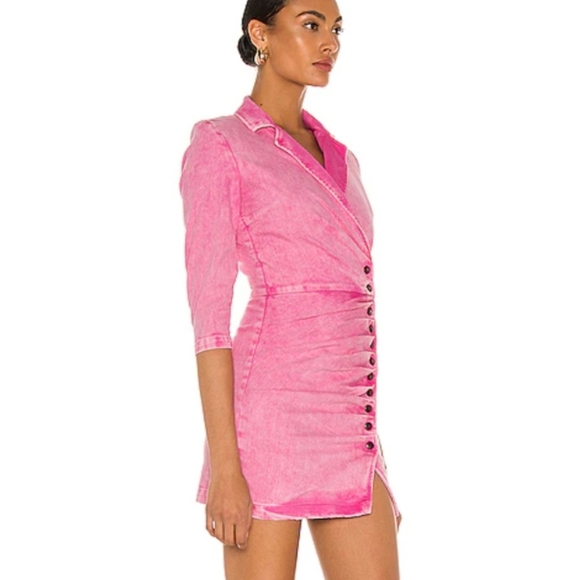 Retrofete Willa Dress inVintage Pink - Picture 4 of 10